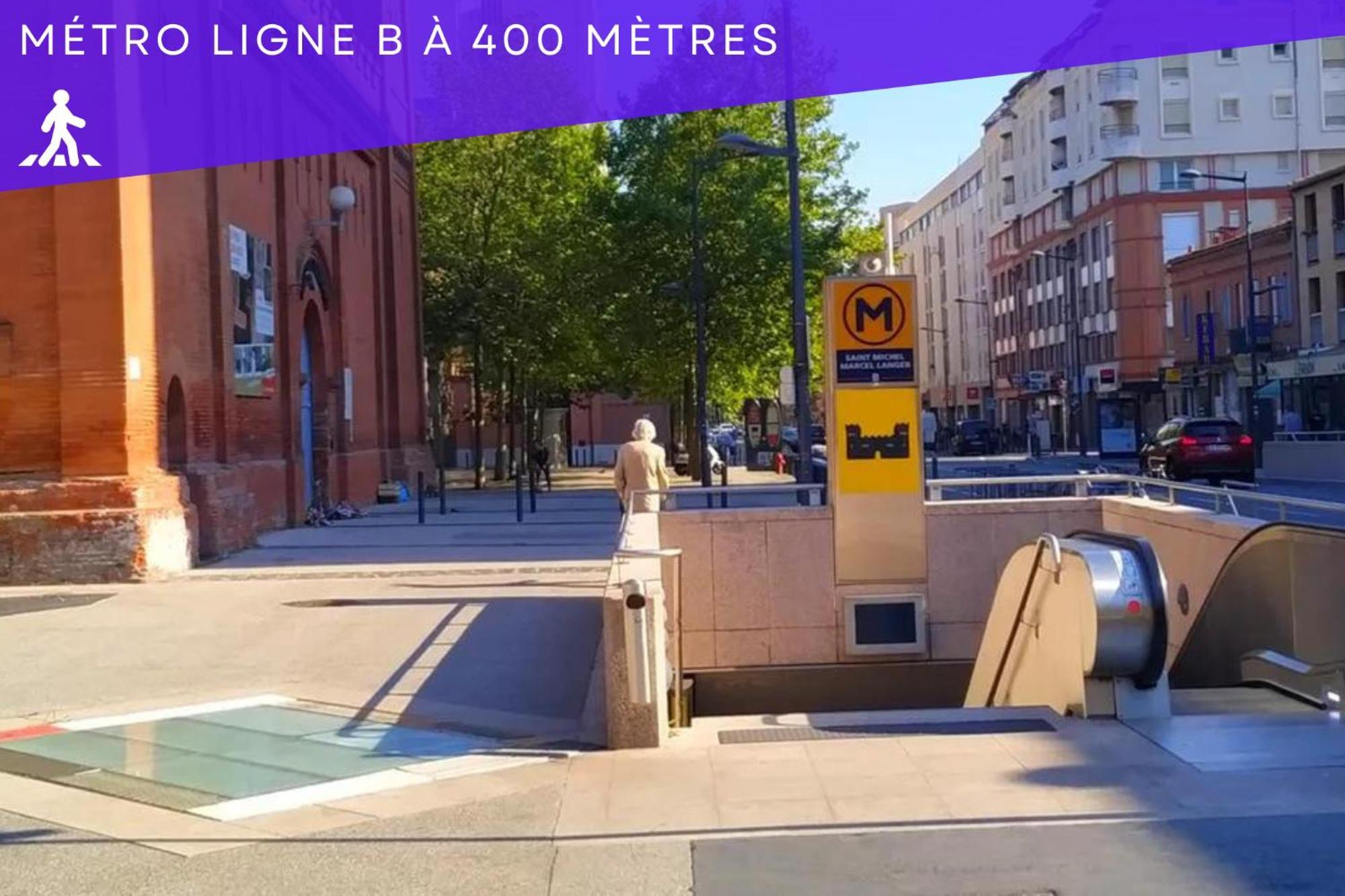 • L'Ocea • Studio - Quartier Busca - Proche Metro Toulouse Kültér fotó